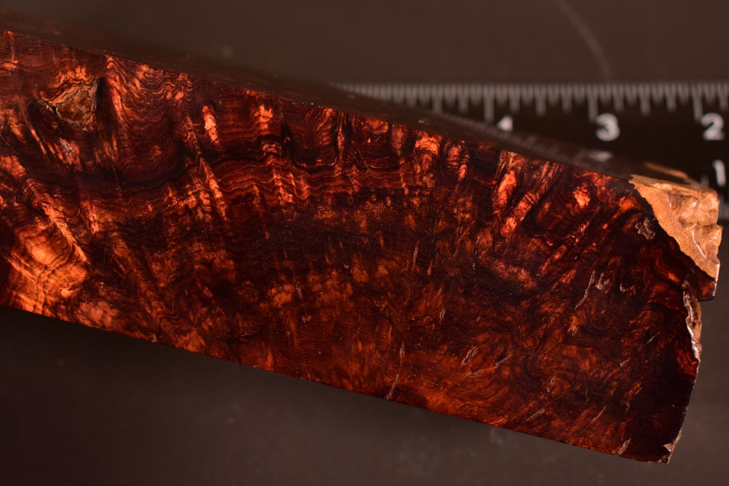 BEST Honduras Rosewood Burl 71 (2 x 2 x 8)