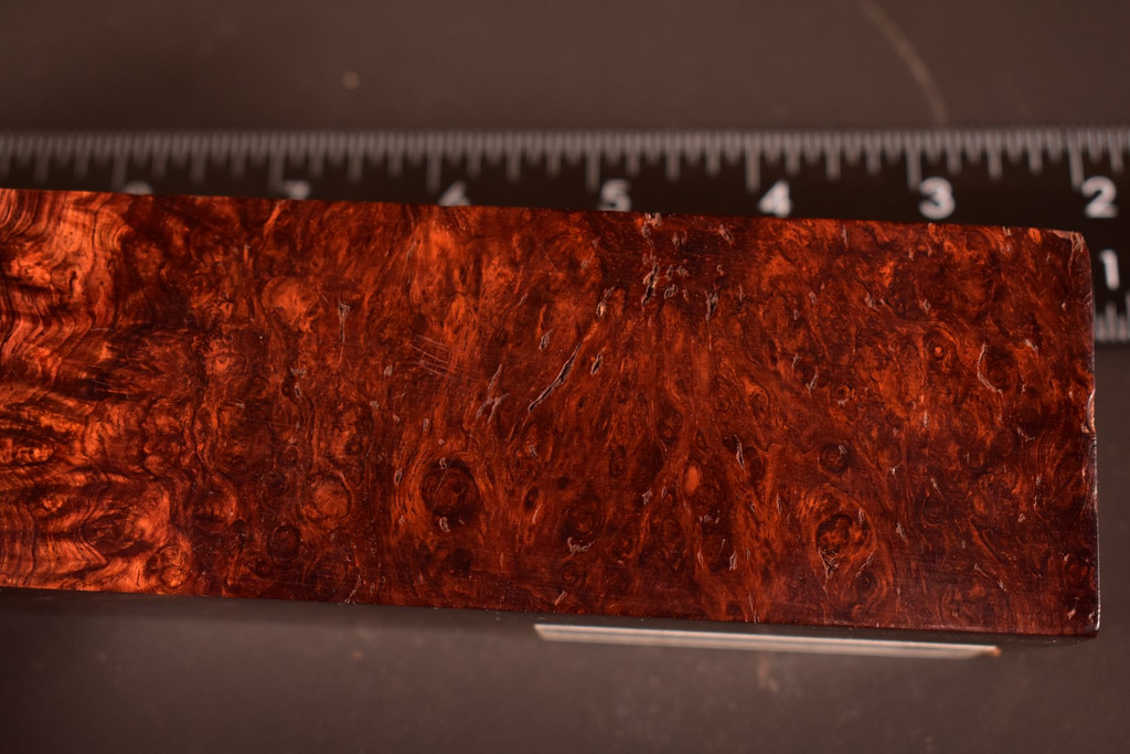 BEST Honduras Rosewood Burl 71 (2 x 2 x 8)