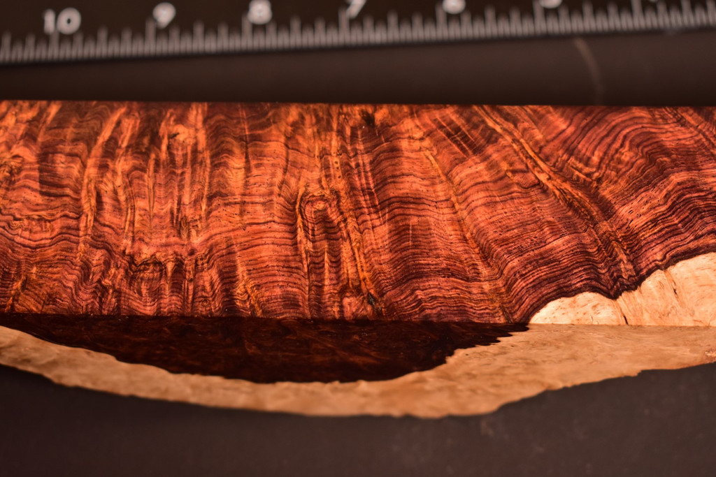 Honduras Rosewood Burl 78 (2.5 x 1.8 x 12-7)