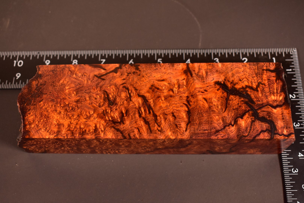 Cocobolo Burl 27 (1.85 x 2.35 x 7.5-8)