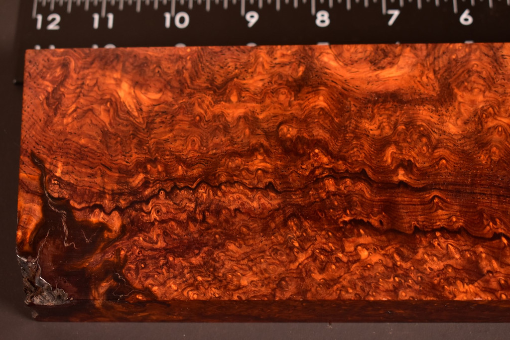 Cocobolo Burl 28 (3.3 x 1.1 x 10.5)