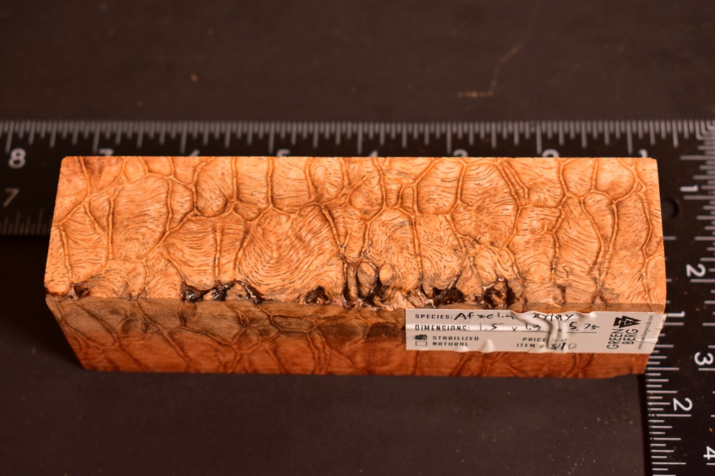 Stabilized Afzelia Xylay 81 (1.5 x 1.9 x 5.75)