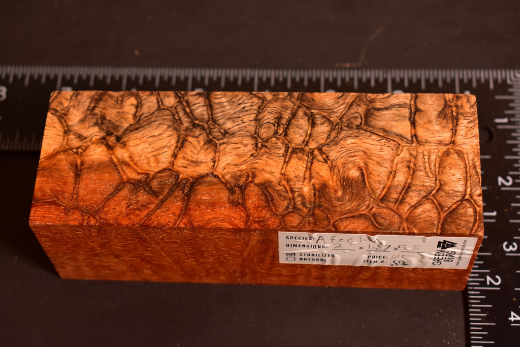 Stabilized Afzelia Xylay 82 (2 x 1.87 x 5.5)