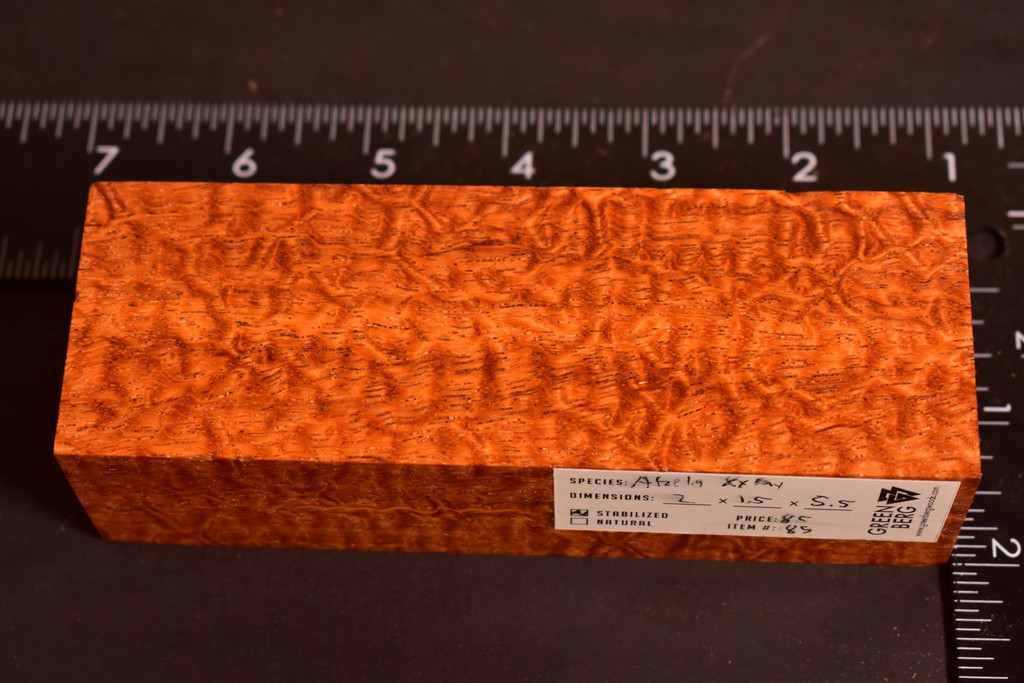 Stabilized Afzelia Xylay 85 (2 x 1.5 x 5.5)