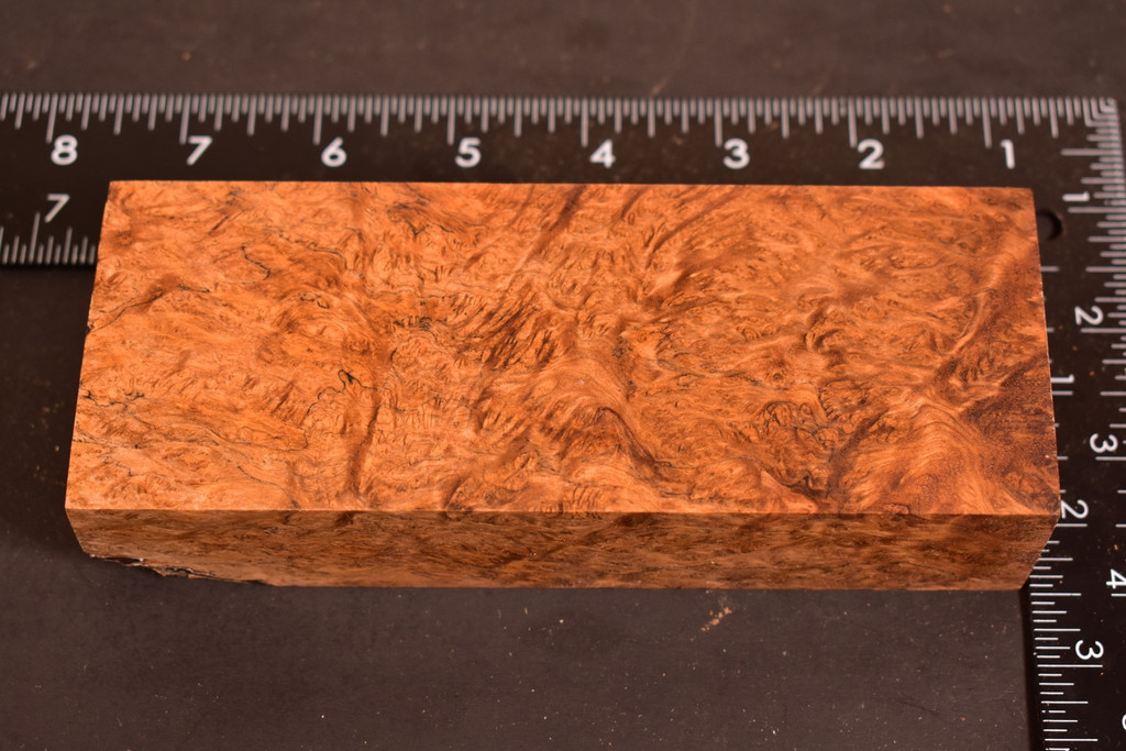 Stabilized Satinwood Burl 2 (2.4 x 1.3 x 6.2)