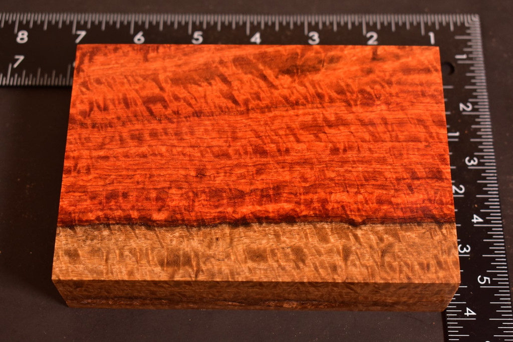 Stabilized Curly Narra 60 (3.9 x 1.35 x 5.5)