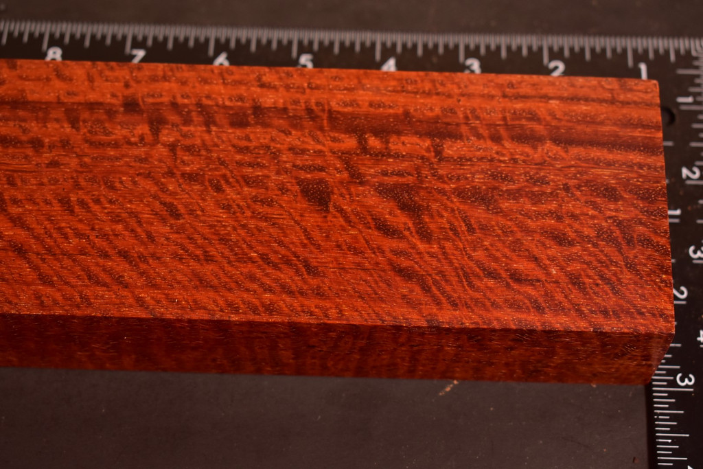 Stabilized Curly Narra 66 (3 x 1.5 x 13.5)