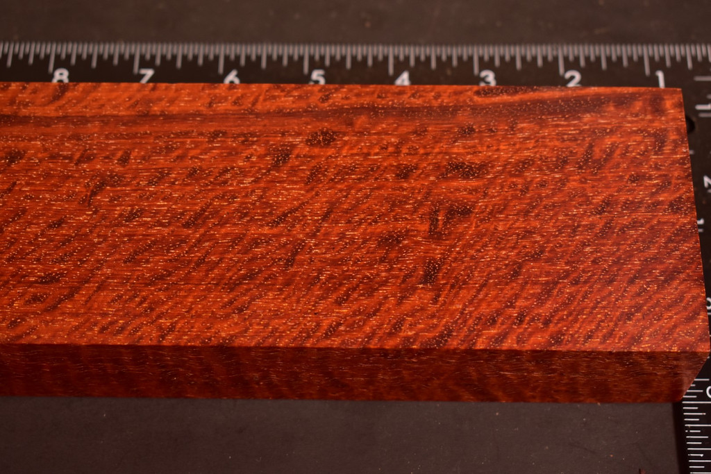 Stabilized Curly Narra 66 (3 x 1.5 x 13.5)