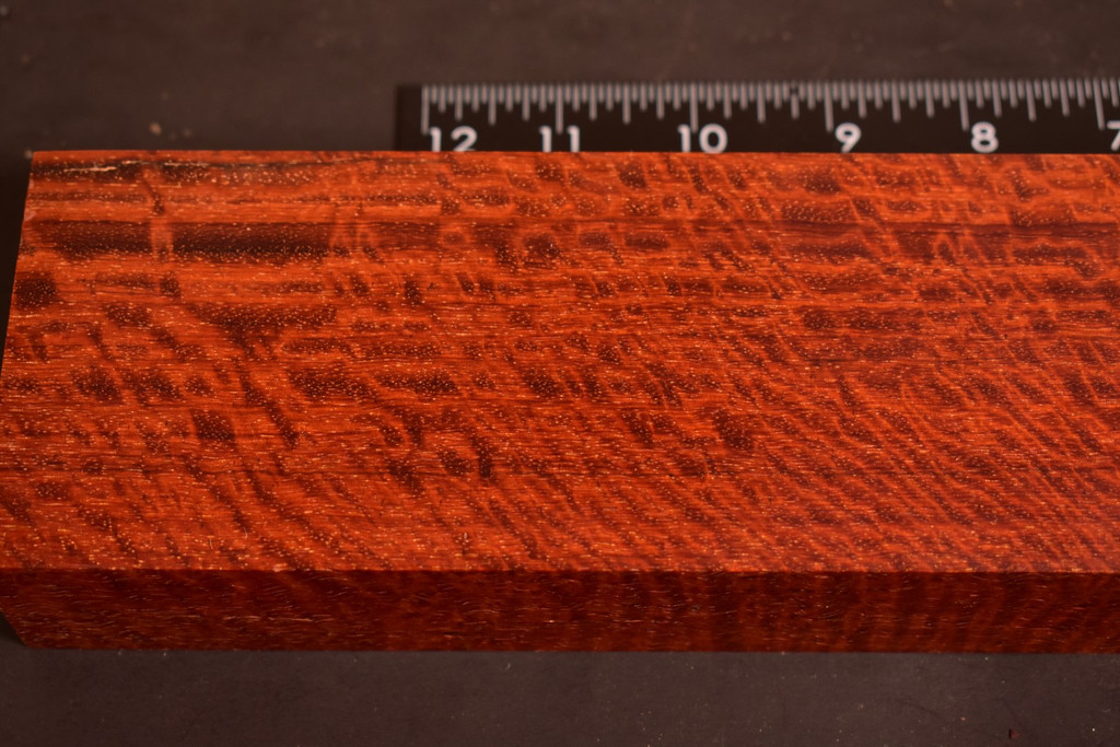 Stabilized Curly Narra 66 (3 x 1.5 x 13.5)