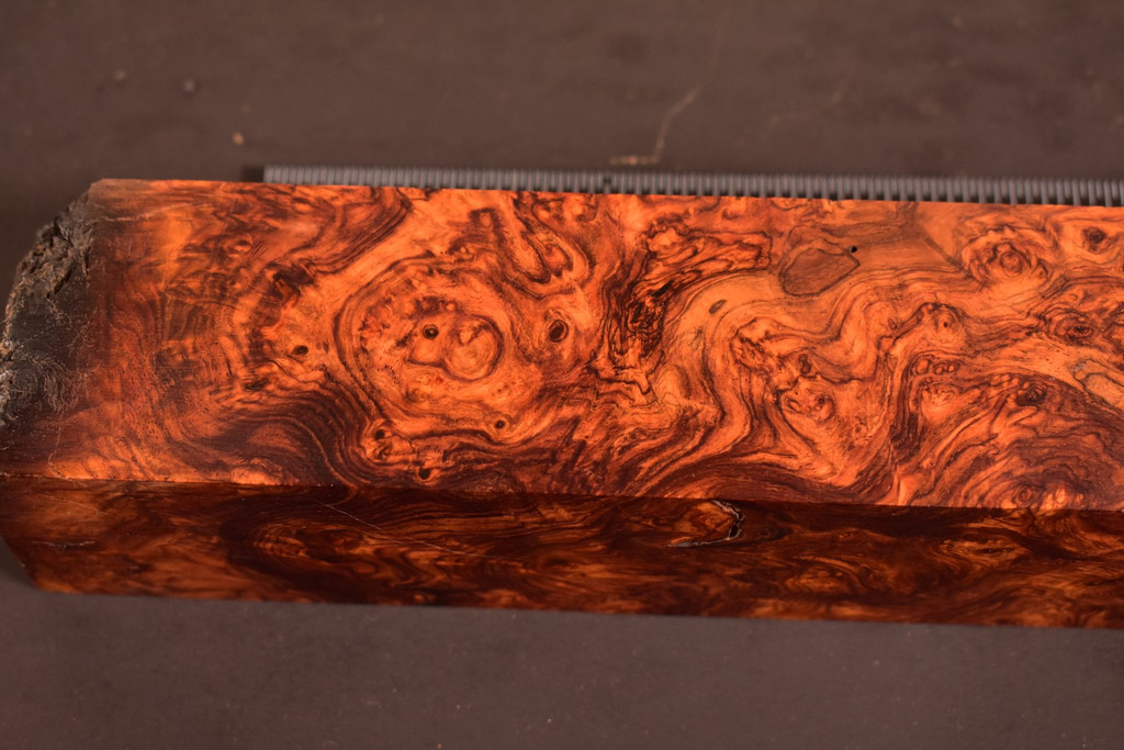 BEST Honduras Rosewood Burl 48 (2.15 x 2.15 x 12.4)