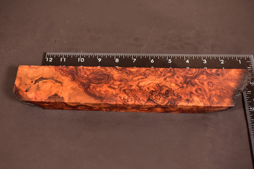 Honduras Rosewood Burl 59 (2.1 x 1.1 x 11-12)
