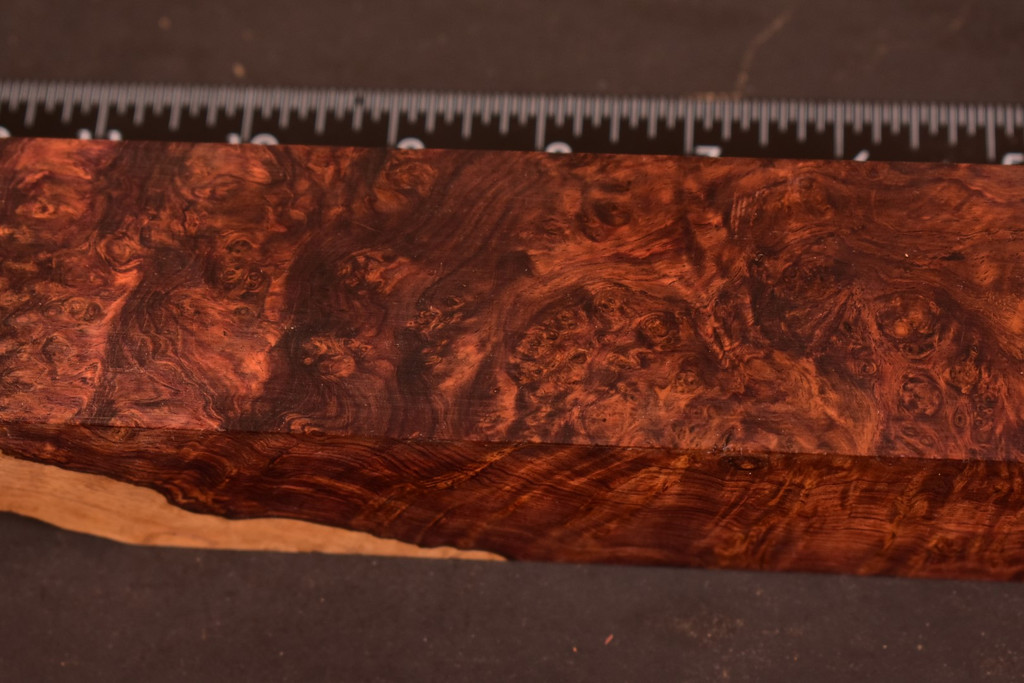 Honduras Rosewood Burl 61 (1.8 x 1.85 x 9.5 - 12.5)