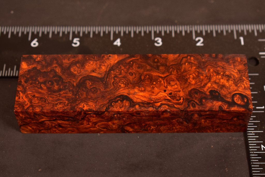 Cocobolo Burl 39 (1.45 x 1 x 4.9)