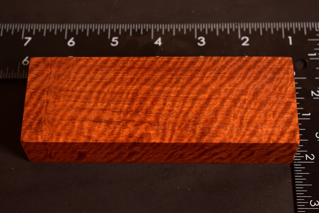Stabilized Curly Red Narra 70 (2 x 1.1 x 5.5)