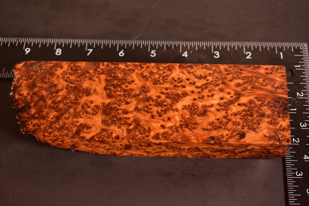 BEST Stabilized Fragrant Sugi Cedar Burl 21 (2.4 x 1.15 x 6 - 7.75)
