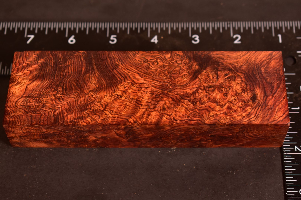 Honduras Rosewood Burl 69 (1.8 x 1.2 x 5.8)