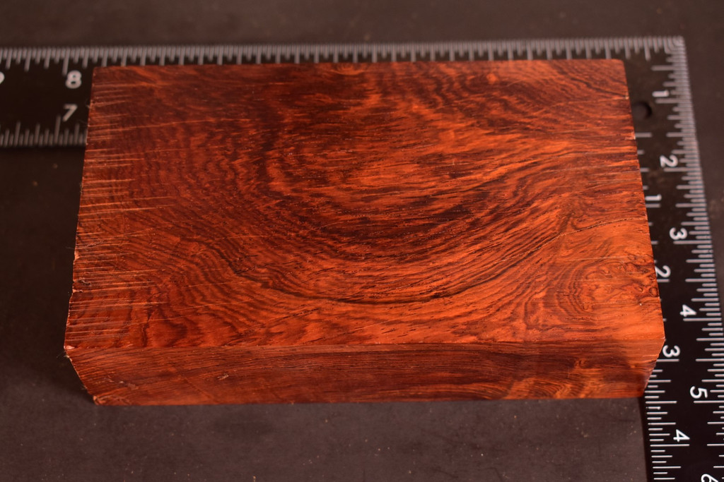Honduras Rosewood Burl 89 (3.4 x 1.8 x 6)