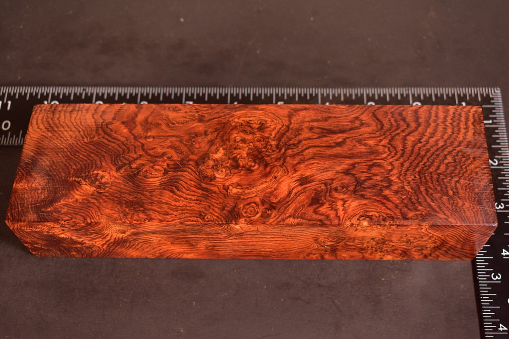 Honduras Rosewood Burl 91 (2.5 x 1.85 x 8.75)