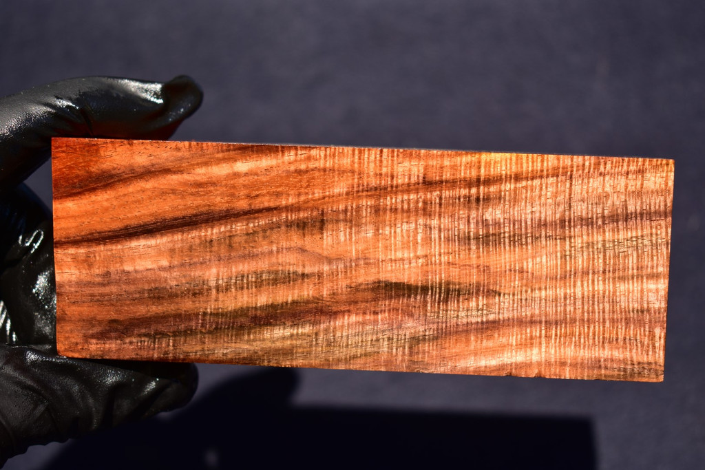 Curly Siam Rosewood 17A (2 x 1 1/8 x 5 1/2)