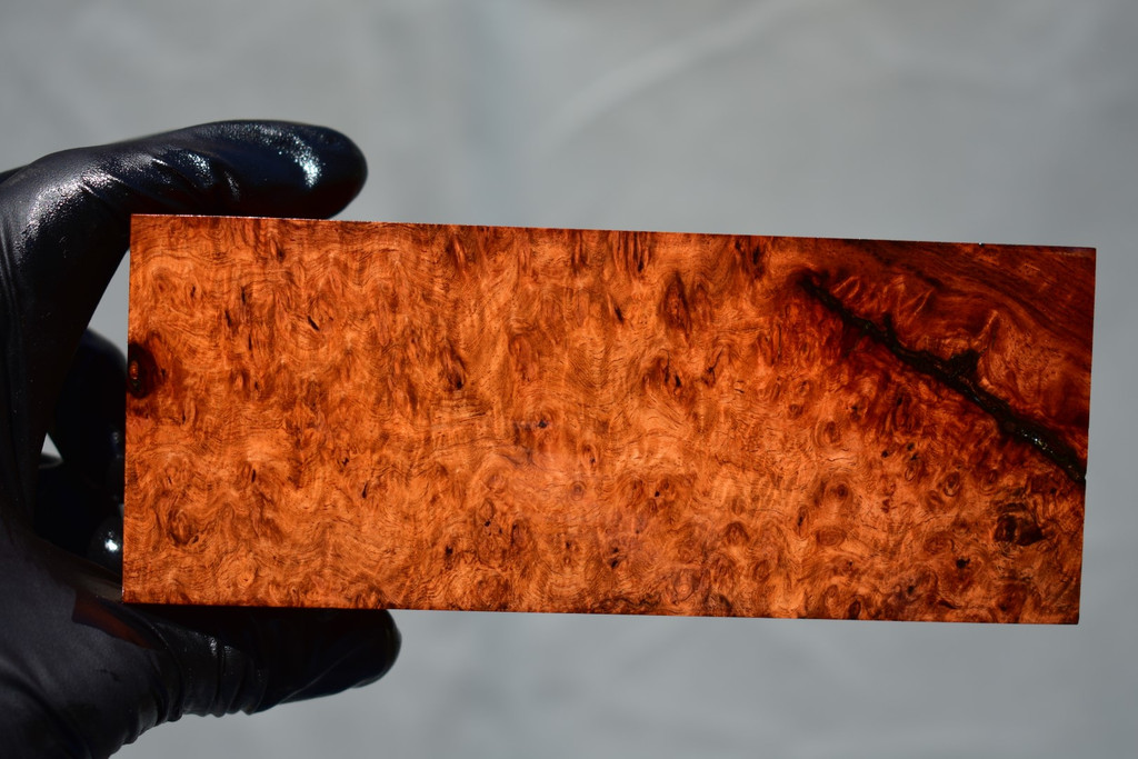 Stabilized Amboyna Burl 30C (2 x 2 1/2 x 6 3/8)