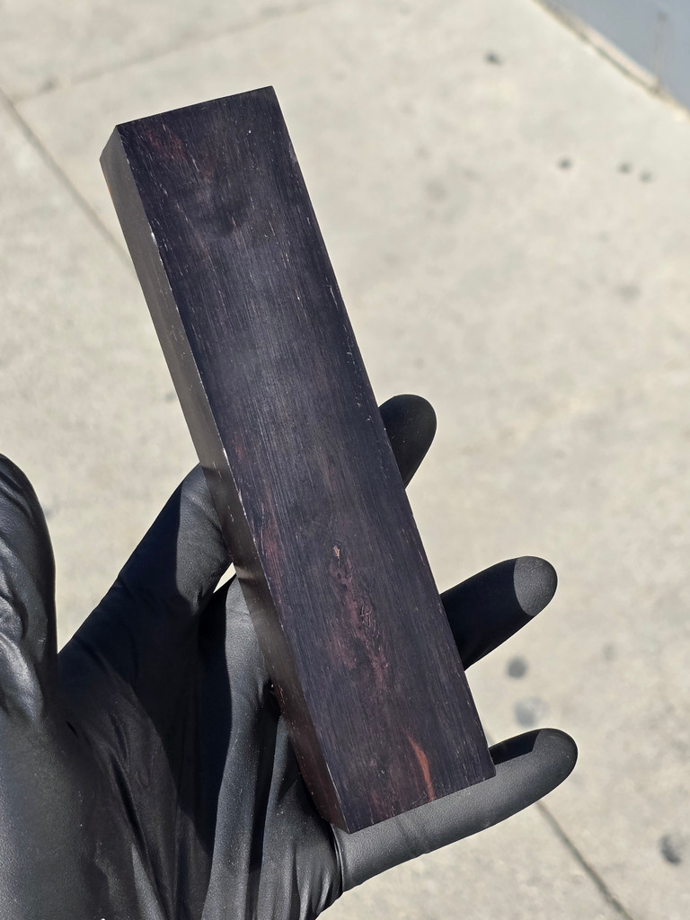 African Blackwood Bulk Block ~ (1.5 x 1.5 x 6)
