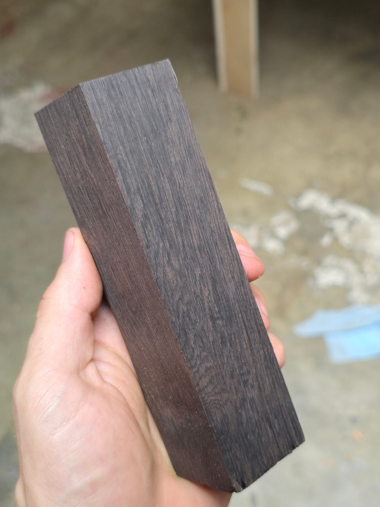 African Blackwood Block (1.5 x 1.5 x 5.2 - 6.5)