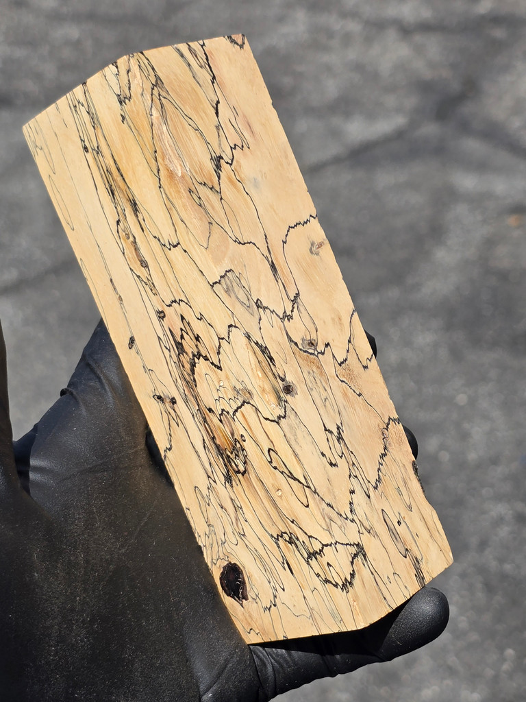Stabilized Spalted Tamarind 1 (1.85 x 1.6 x 5.8)