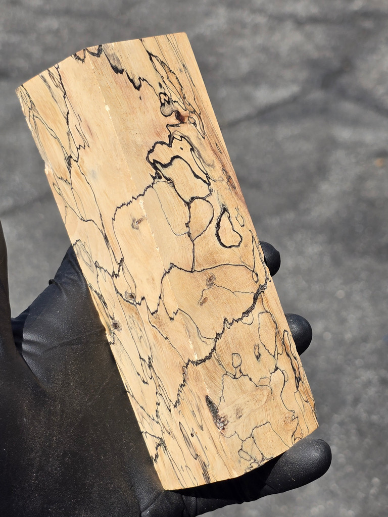 Stabilized Spalted Tamarind 1 (1.85 x 1.6 x 5.8)
