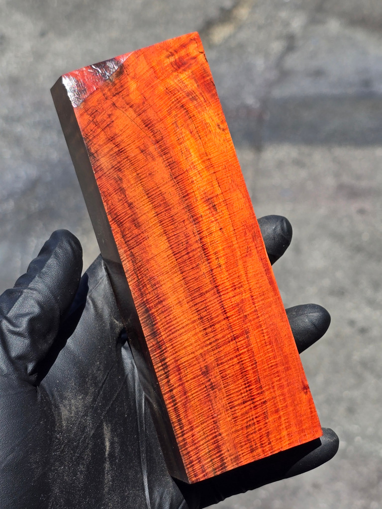 Curly Siam Rosewood 5 (2.1 x 1.2 x 6)