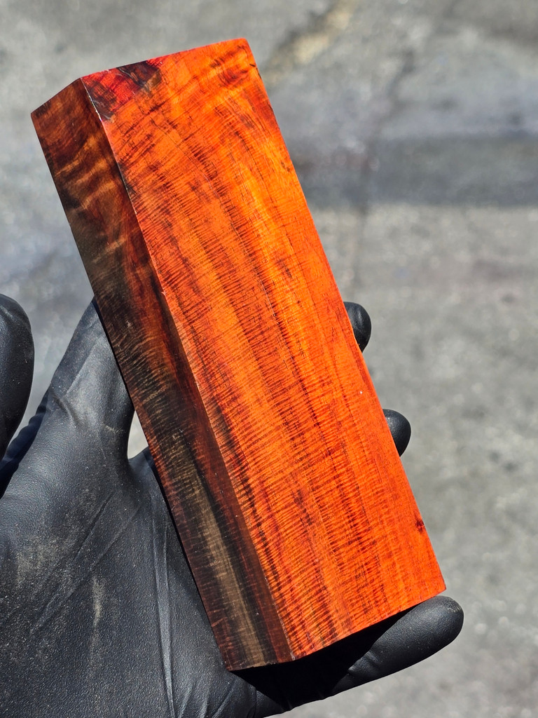 Curly Siam Rosewood 5 (2.1 x 1.2 x 6)