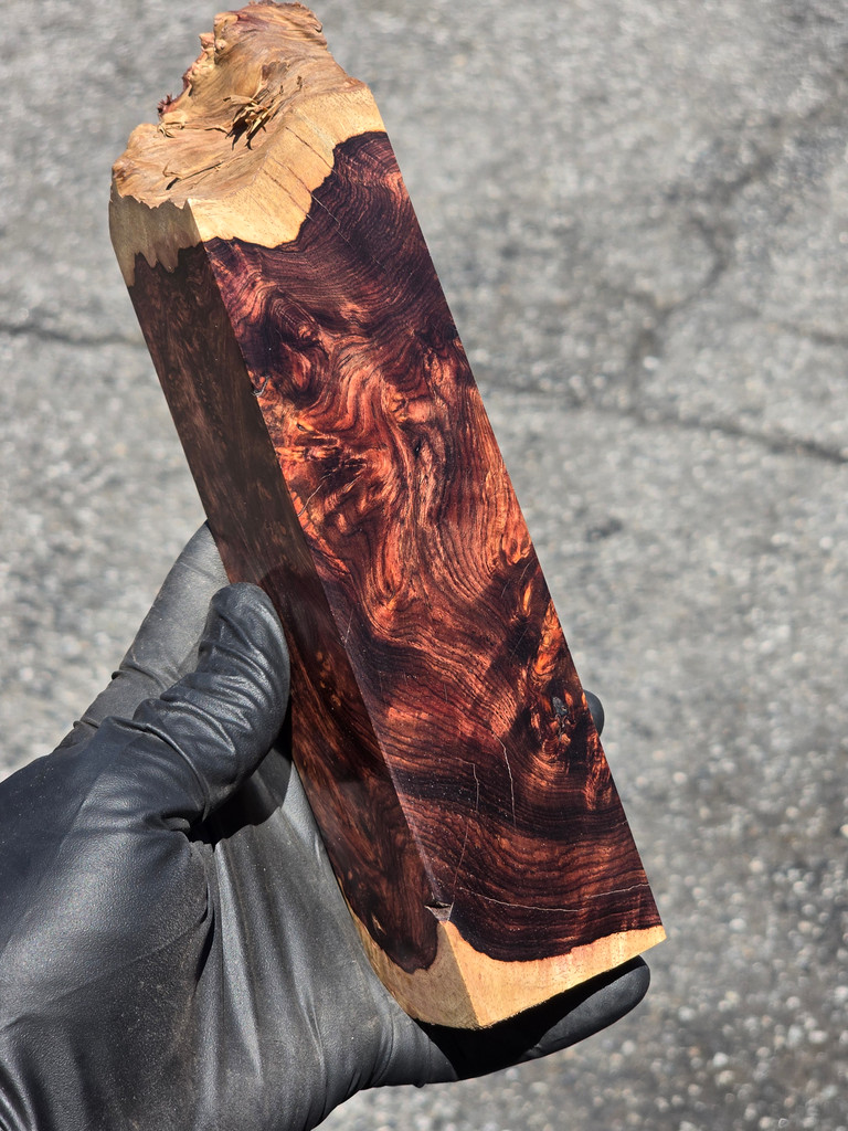 Honduras Rosewood Burl 32 (1.8 x 1.9 x 7.5)