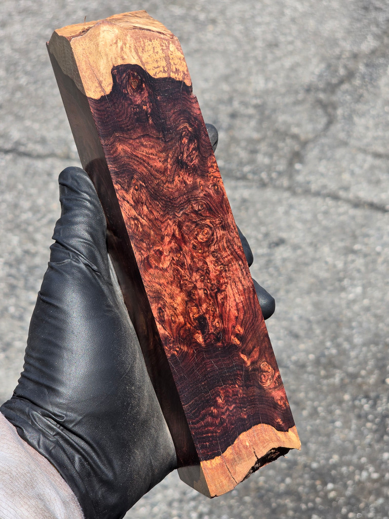 Honduras Rosewood Burl 34 (1.8 x 1.8 x 7.75)