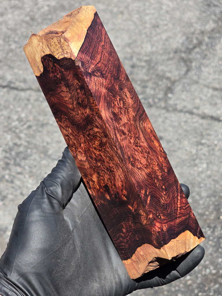 Honduras Rosewood Burl 34 (1.8 x 1.8 x 7.75)