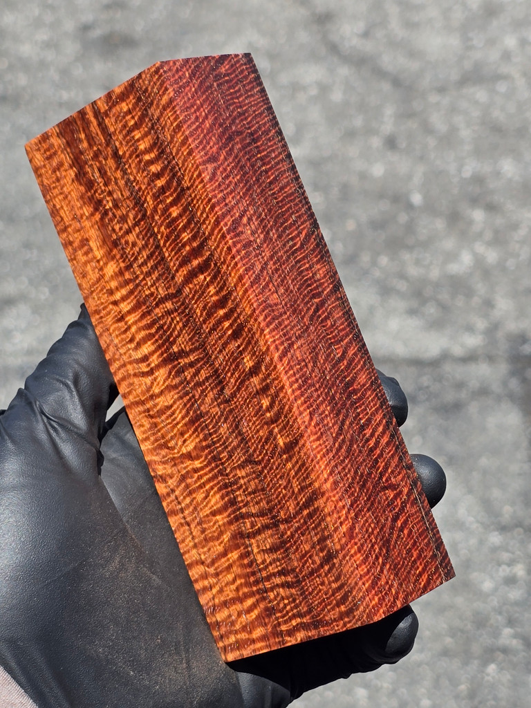 Stabilized Curly Red Narra 1 (2.2 x 1.5 x 6)