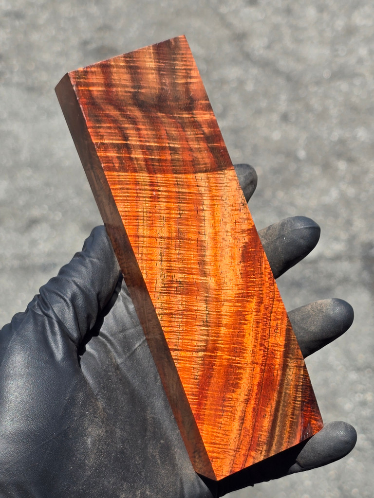 Curly Siam Rosewood 21 (1.95 x 1.15 x 6.4)