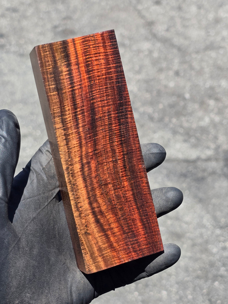 Curly Siam Rosewood 35 (2 x 1.1 x 5.5)