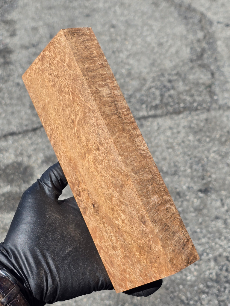 Stabilized Satinwood Burl 13 (3.4 x 1.4 x 9)