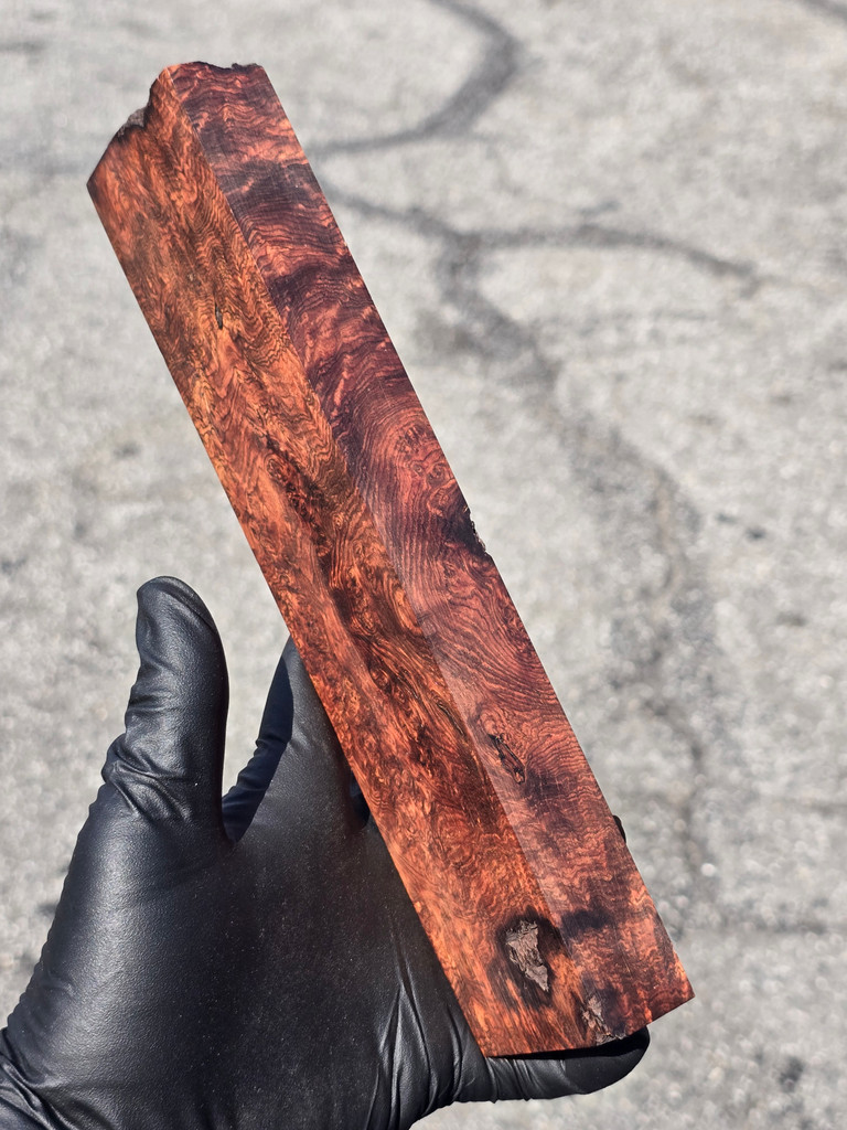 Honduras Rosewood Burl 40 (2.25 x 1 x 9.5)