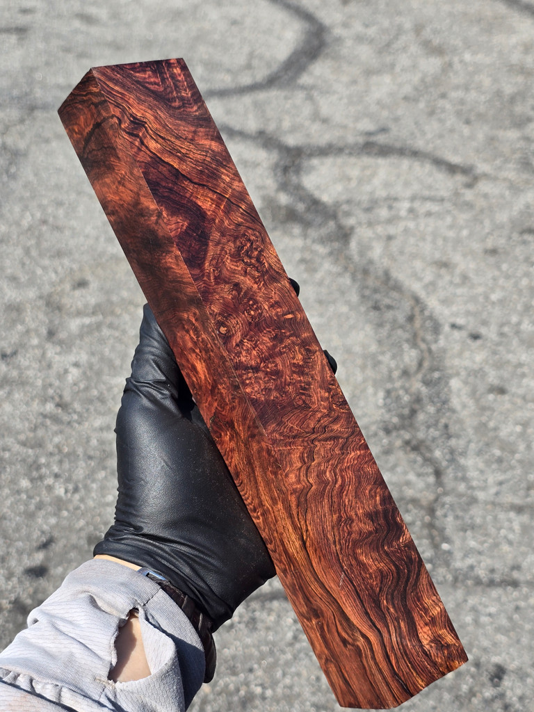 Honduras Rosewood Burl 43 (1.9 x 1.8 x 12)
