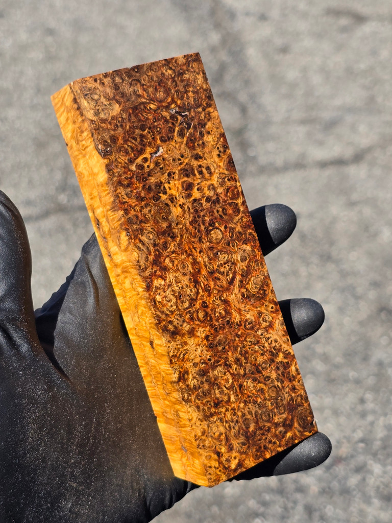 Stabilized Amboyna 26H (1.85 x 1.15 x 5.8)