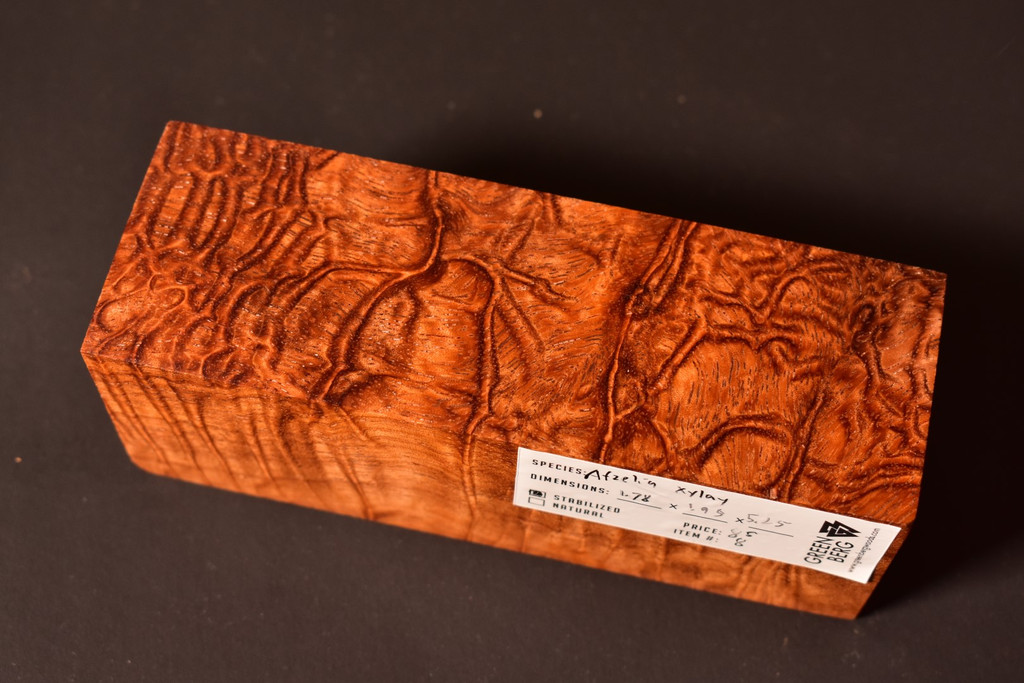 Stabilized Afzelia Xylay 8 (1.8 x 1.95 x 5.25)