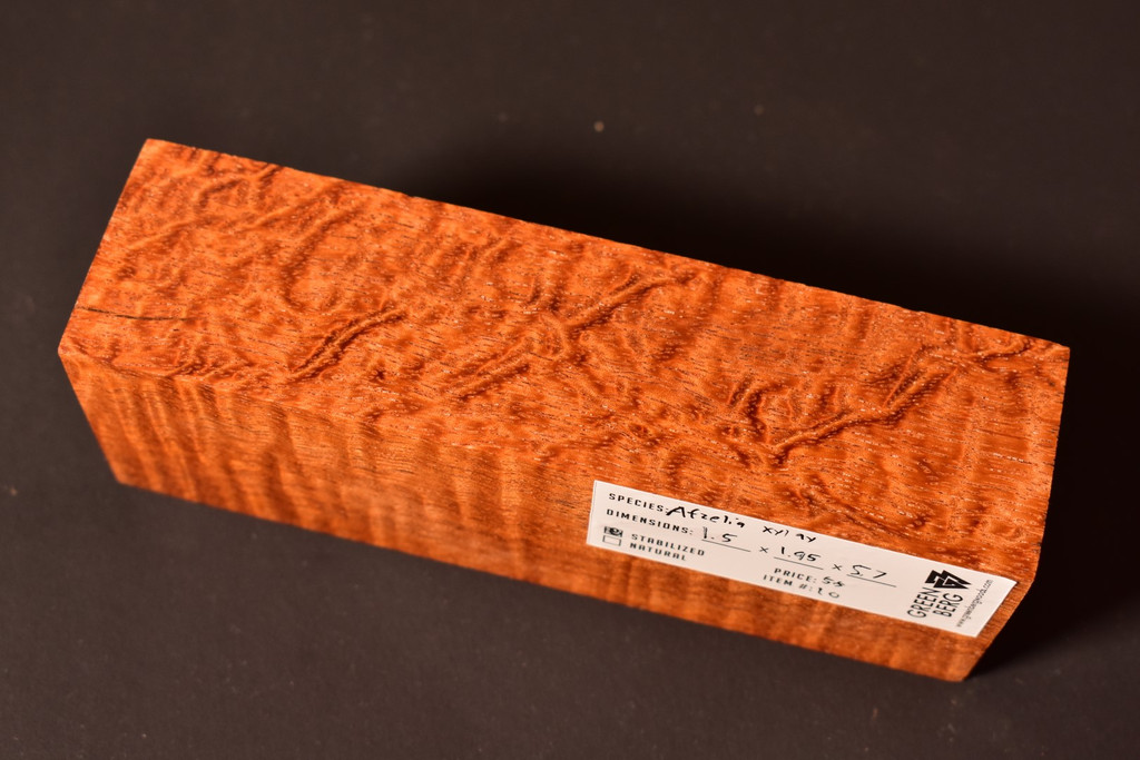 Stabilized Afzelia Xylay 10 (1.5 x 1.95 x 5.7)
