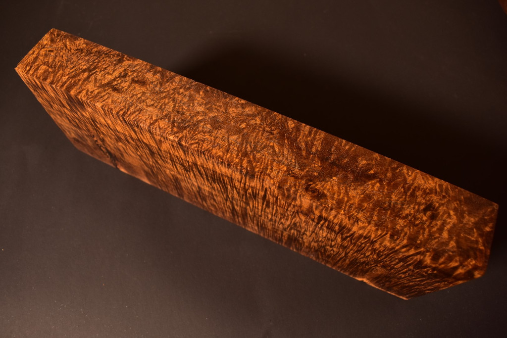 BEST OF THE BEST Stabilized Curly Golden Acacia 104 (4.15 x 1.7 x 11.5)