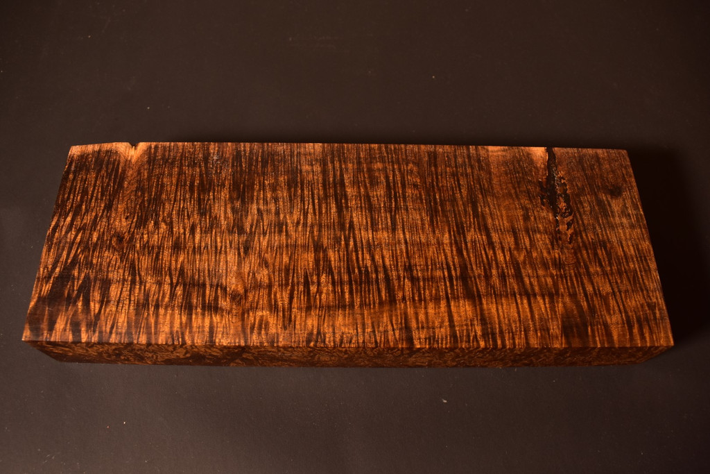 BEST OF THE BEST Stabilized Curly Golden Acacia 104 (4.15 x 1.7 x 11.5)