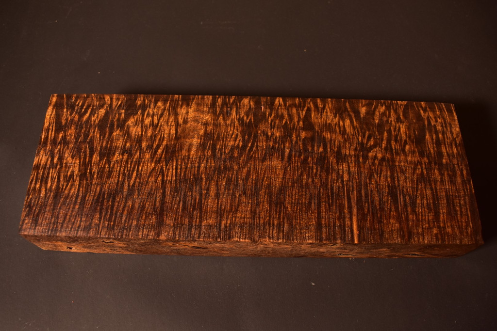 BEST OF THE BEST Stabilized Curly Golden Acacia 104 (4.15 x 1.7 x 11.5)