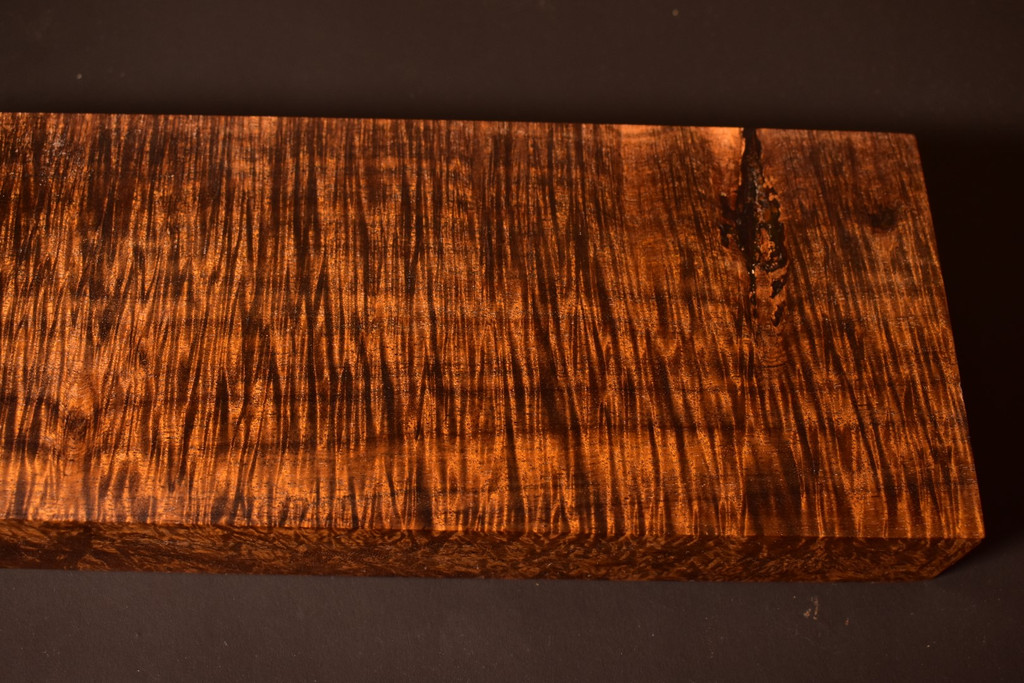 BEST OF THE BEST Stabilized Curly Golden Acacia 104 (4.15 x 1.7 x 11.5)