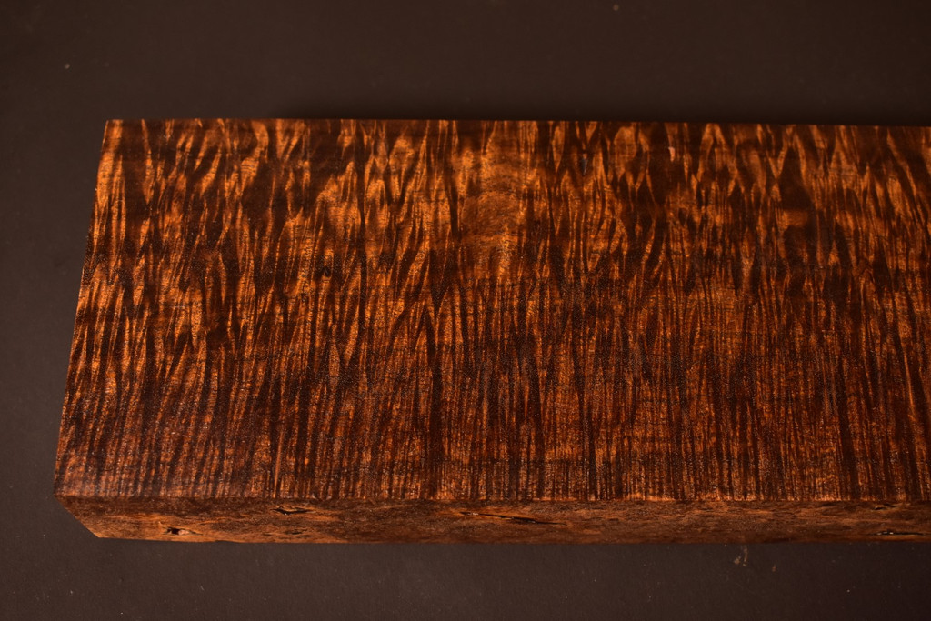 BEST OF THE BEST Stabilized Curly Golden Acacia 104 (4.15 x 1.7 x 11.5)