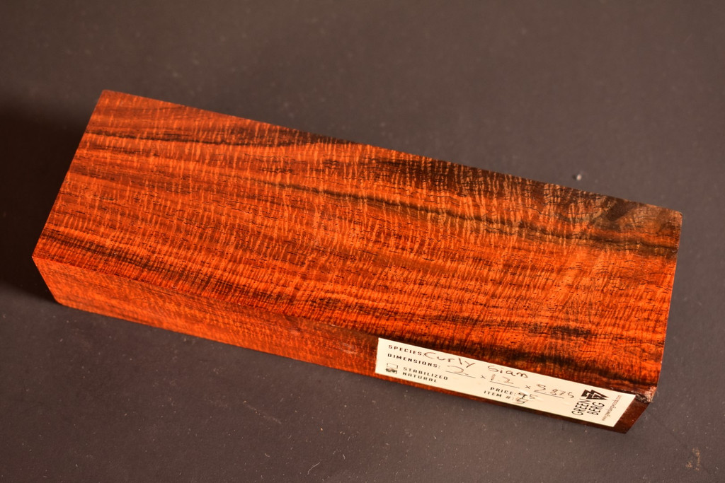 BEST Curly Siam Rosewood 5 (2 x 1.2 x 5.875)
