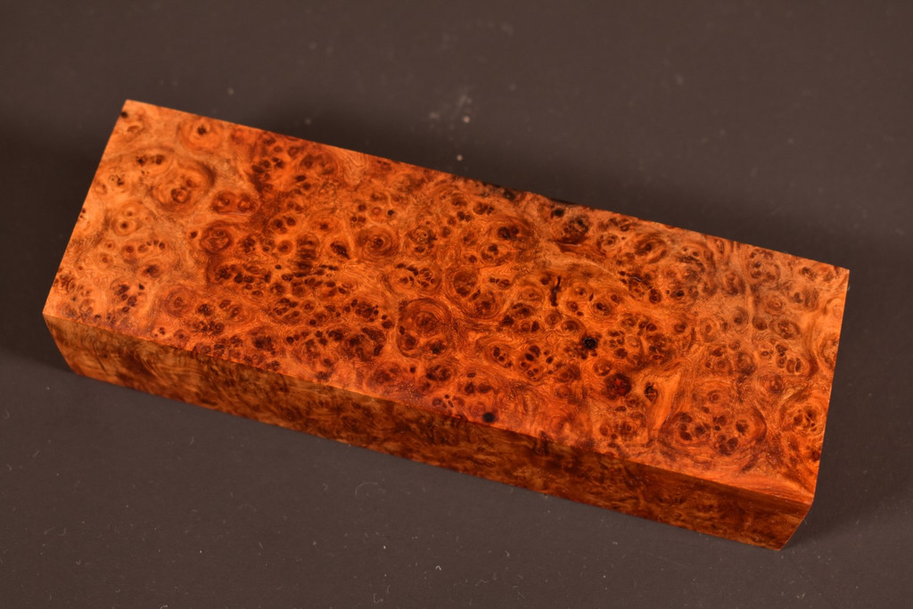 Stabilized Amboyna Burl 36B (1.95 x 1.2 x 5.8)
