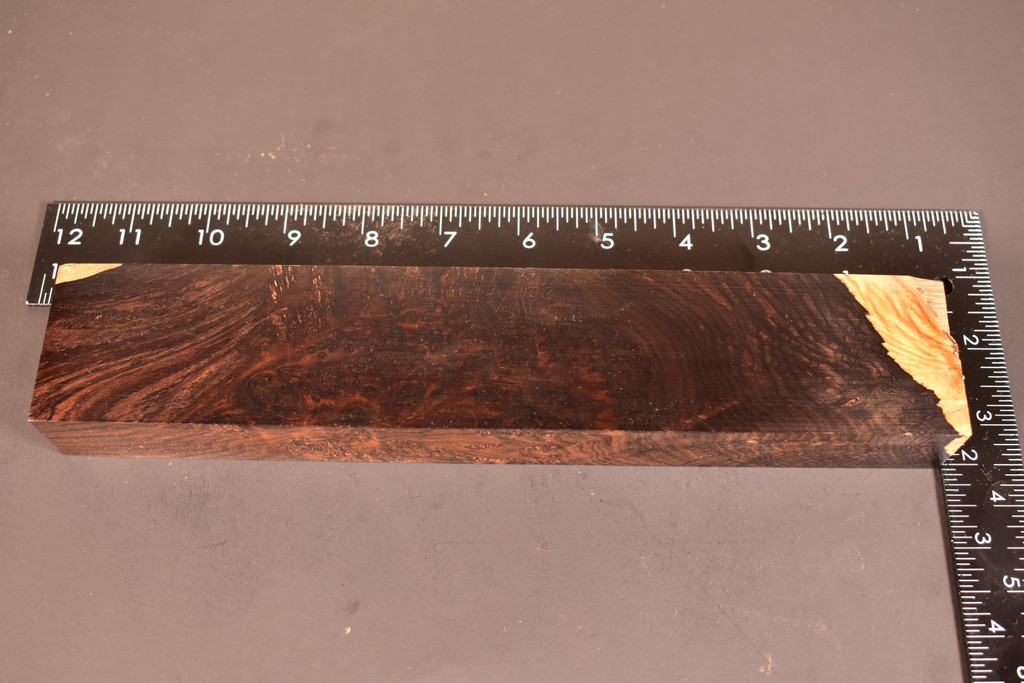 African Blackwood Burl 1 (2 x 1.17 x 10.25)